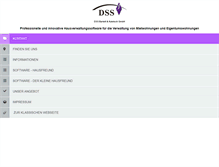 Tablet Screenshot of dss-berlin.de